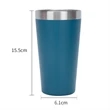 16Oz Stainless Steel Tumbler With Lid | https://www.bestnamebadges.com