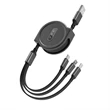Retractable 3-In-1 Multi-Head Charging Cable | https://www.bestnamebadges.com