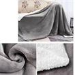 Sherpa Fleece Throw Blanket | https://www.bestnamebadges.com