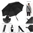 Automatic Open Double Canopy Umbrellas | https://www.bestnamebadges.com