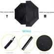 Automatic Open Double Canopy Umbrellas | https://www.bestnamebadges.com