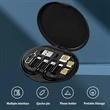 60W Fast Charge Portable Usb Adapter Card Storage Set | https://www.bestnamebadges.com