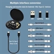 60W Fast Charge Portable Usb Adapter Card Storage Set | https://www.bestnamebadges.com