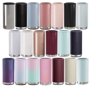 12 Oz. Maars Stainless Steel Skinny Can Cooler