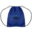 14.5x17.5 210D Polyester Drawstring Backpack | https://www.bestnamebadges.com
