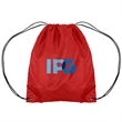 14.5x17.5 210D Polyester Drawstring Backpack | https://www.bestnamebadges.com