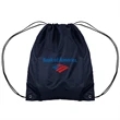 14.5x17.5 210D Polyester Drawstring Backpack | https://www.bestnamebadges.com