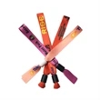1/2" Sublimated Event Wristbands w/ Locking Bead | https://www.bestnamebadges.com