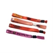 1/2" Sublimated Event Wristbands w/ Locking Bead | https://www.bestnamebadges.com