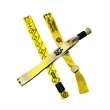 1/2" Sublimated Event Wristbands w/ Locking Bead | https://www.bestnamebadges.com