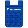Popper Stress Reliever Silicone Phone Wallet | https://www.bestnamebadges.com