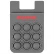 Popper Stress Reliever Silicone Phone Wallet | https://www.bestnamebadges.com