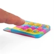Popper Stress Reliever Silicone Phone Wallet | https://www.bestnamebadges.com