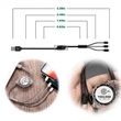 3 in 1 Extra Long Retractable USB Fast Charging Data Cable | https://www.bestnamebadges.com