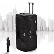 32-40 Inch Large Capacity Travel Rolling Duffel Bag | https://www.bestnamebadges.com