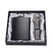8Oz Stainless Steel Wine Flask | https://www.bestnamebadges.com
