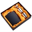 8Oz Stainless Steel Wine Flask | https://www.bestnamebadges.com