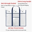 Large Poster Storage Bag For Classroom Organization | https://www.bestnamebadges.com