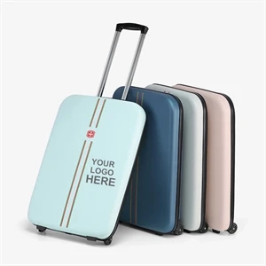 Foldable Luggage With Rolling Wheels | https://www.bestnamebadges.com