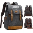 Canvas Camera Backpack 20L Vintage Style For Photographers | https://www.bestnamebadges.com