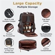 Canvas Camera Backpack 20L Vintage Style For Photographers | https://www.bestnamebadges.com