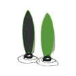 Fingertip Surfboard | https://www.bestnamebadges.com