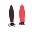 Fingertip Surfboard | https://www.bestnamebadges.com