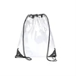 PVC Drawstring Backpack | https://www.bestnamebadges.com