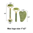 Gua Sha & Jade Roller for Face Set | https://www.bestnamebadges.com