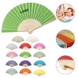 Chinese Style Folding Paper Fan | https://www.bestnamebadges.com