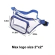 Transparent PVC Fanny Waist Bag | https://www.bestnamebadges.com