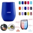 12oz stainless steel wine tumbler | https://www.bestnamebadges.com