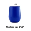 12oz stainless steel wine tumbler | https://www.bestnamebadges.com