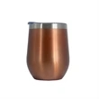 12oz stainless steel wine tumbler | https://www.bestnamebadges.com