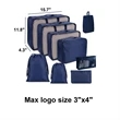 9 Set Travel Packing Cubes | https://www.bestnamebadges.com