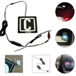 LED Light Window Car Sign | https://www.bestnamebadges.com