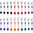 Four-color Pen with Carabiner Clip | https://www.bestnamebadges.com