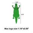 Cool Crocodile Bookmark | https://www.bestnamebadges.com