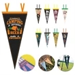 Soft Felt Camping Pennant | https://www.bestnamebadges.com