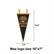 Soft Felt Camping Pennant | https://www.bestnamebadges.com