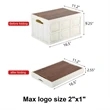 Collapsible Storage Bin | https://www.bestnamebadges.com