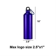 Aluminum Sports Bottle | https://www.bestnamebadges.com