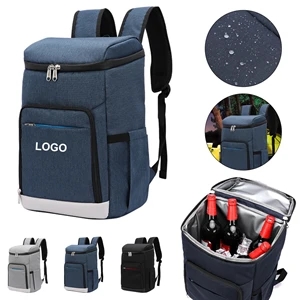 Waterproof Insulated Cooler Backpack 24-Can