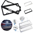 Metal Car License Plate Frame | https://www.bestnamebadges.com
