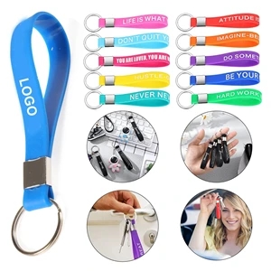 Silicone Wristband Keychain