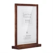 Acrylic T Shape Table Top Display Stand | https://www.bestnamebadges.com