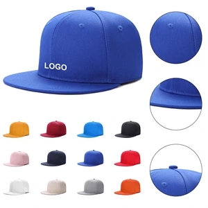 Cotton Hip Hop Flat Brim Hat