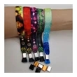 1/2Sublimated  Aluminum Lock Reusable Ribbon Event Wristband | https://www.bestnamebadges.com