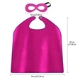 Children'S Cape Set With Mask | https://www.bestnamebadges.com
