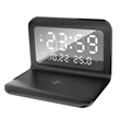 3 In 1 Wireless Charging Station With Digital Alarm Clock | https://www.bestnamebadges.com